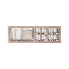 Billede af Andersen Furniture A-Organizer Shelf 2 52x17x18 cm - Eg/Hvidpigmenteret Mat Lak