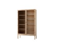 Billede af &Tradition Trace Double Cabinet SC88 H: 192 cm - Natural Oak FORUDBESTIL: 2026
