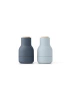 Billede af Audo Copenhagen Bottle Grinder Small 2-Pack H: 11,5 cm - Blues/Beech
