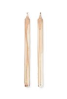 Billede af Ferm Living Dryp Candles Set of 2 H: 30 cm - Beige