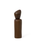 Billede af Ferm Living Cairn Grinder H: 18,8 cm - Ash/Dark Brown 