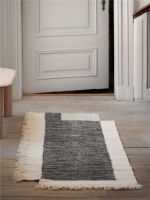 Billede af Ferm Living Counter Runner 80x200 cm - Charcoal/Off-White
