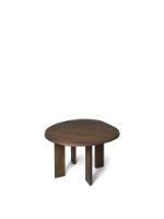 Billede af Ferm Living Tarn Dining Table Ø: 115 cm - Dark Stained Beech 