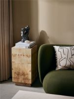 Billede af Ferm Living Burl Side Table H: 67 cm - Natural 