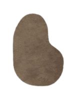 Billede af Ferm Living Forma Wool Rug Large 175x250 cm - Ash Brown