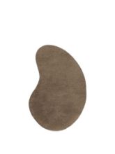 Billede af Ferm Living Forma Wool Rug Small 103x155 cm - Ash Brown