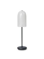 Billede af Ferm Living Gry Table Lamp H: 44,3 cm - Black/Translucent