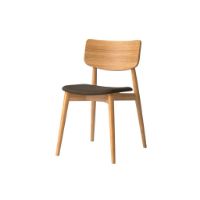 Billede af Bruunmunch Chiara Chair - Massiv Eg/Brown Analin Læder