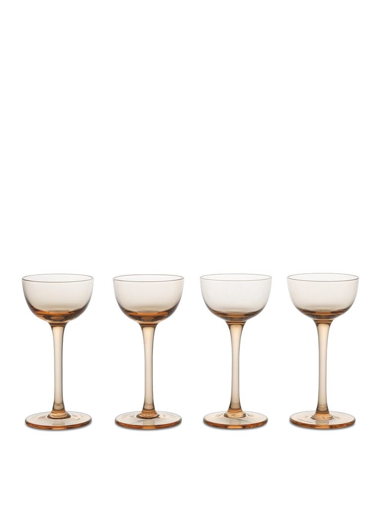 Billede af Ferm Living Host Liqueur Glasses Set of 4 - Blush