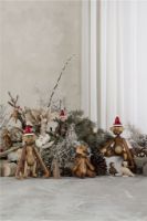 Billede af Kay Bojesen Nissehue Mellem Ø: 7 cm - Rød/hvid