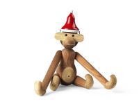 Billede af Kay Bojesen Nissehue Mellem Ø: 7 cm - Rød/hvid