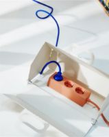 Billede af Pedestal Power Cable House 18x30,5 cm - Pearl