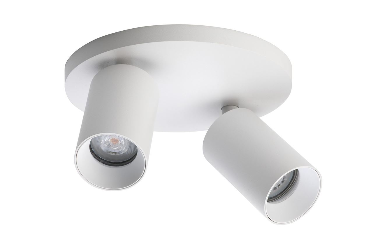 Billede af ANTIDARK SpotOn Circle2 Væg/loftlampe Ø: 20 cm - White