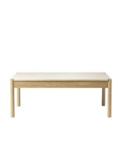 Billede af FDB Møbler C44 Sofabord M. Vendbar Bordplade 120x60 cm - Beige/Sort Laminat
