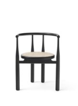 Billede af New Works Bukowski Chair SH: 46 cm - Sortlakeret bøg