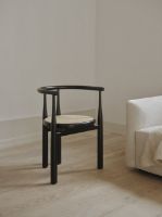 Billede af New Works Bukowski Chair SH: 46 cm - Sortlakeret bøg