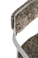 Billede af Vipp Limited Edition 452 Swivel Stol Gliders SH: 44,5 cm - Curly 07/Umber 