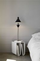 Billede af NUAD Arcon Wall Lamp - Black/Chrome UDSTILLINGSMODEL