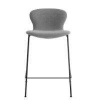 Billede af Bruunmunch PLAYchair Counter LowBack Fully Upholstered SH: 65 cm - Re-Wool 108/Black