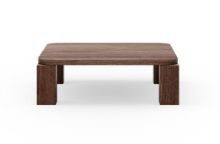 Billede af New Works Atlas Coffee Table 82 x 82 cm - Fumed Oak