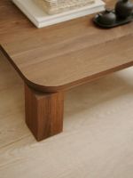 Billede af New Works Atlas Coffee Table 82 x 82 cm - Fumed Oak