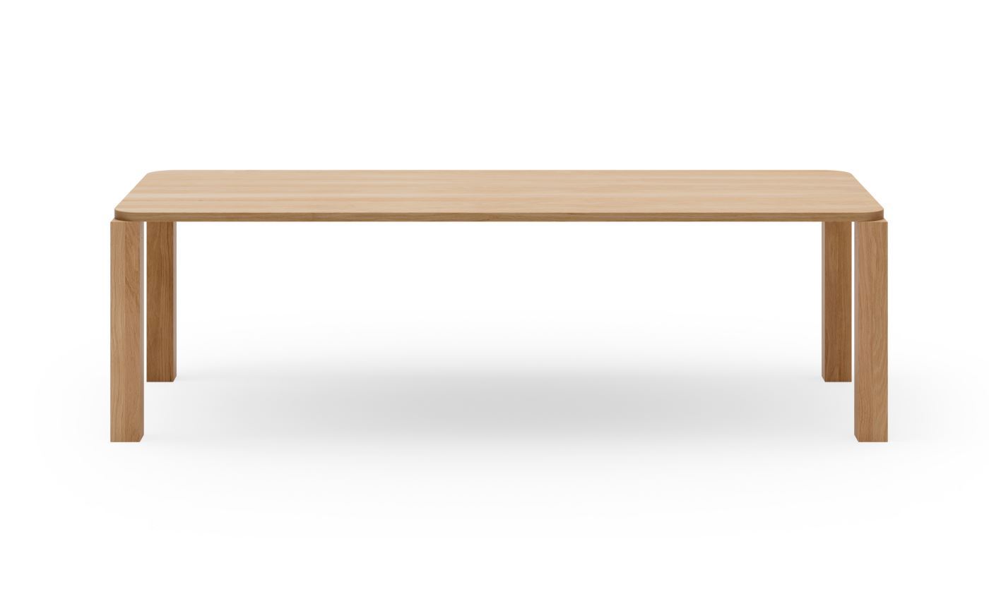 Billede af New Works Atlas Dining Table 250x95 cm - Natural Oak