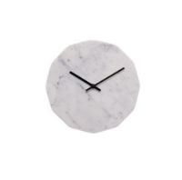 Billede af Hemverk Vægur Ø: 28 cm – Marble Bianco/Black