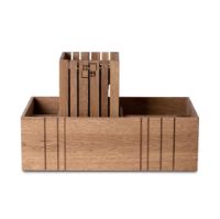 Billede af Squarely Copenhagen TableORGANIZER 42x25 cm - Dark Oak