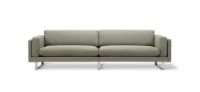 Billede af Erik Jørgensen EJ 280 4 Pers. Sofa 120 L: 280 cm - Njord Lys Grøn/Børstet Krom
