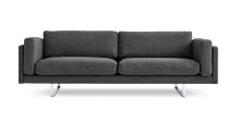 Billede af Erik Jørgensen EJ 280 2 Pers. Sofa 100 L: 240 cm - Bardal 160/Børstet Krom