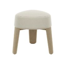 Billede af Blomus KUON Stool H: 45 cm - Beige/Nature