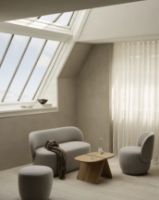 Billede af Blomus KUON Swivel Armchair H: 71 cm - Shitake