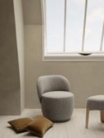 Billede af Blomus KUON Swivel Armchair H: 71 cm - Shitake