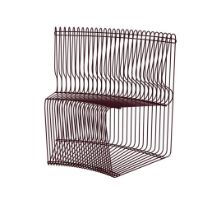 Billede af Montana Pantonova Convex Loungestol SH: 40 cm - Black Red