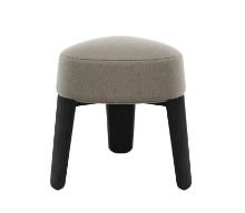 Billede af Blomus KUON Stool H: 45 cm - Shitake/Black