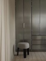 Billede af Blomus KUON Stool H: 45 cm - Shitake/Black