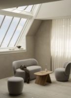 Billede af Blomus KUON Pouf H: 45 cm - Shitake