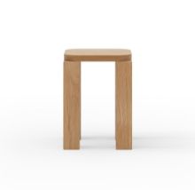 Billede af New Works Atlas Stool H: 44 cm - Natural Oak