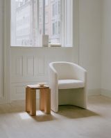 Billede af New Works Atlas Stool H: 44 cm - Natural Oak