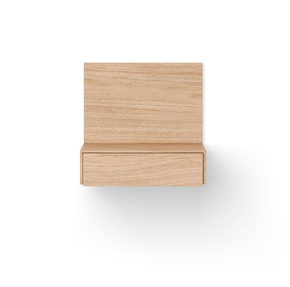Billede af New Works Tana Wall Mounted Nightstand 41,9x32,2 m - Oak 