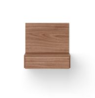 Billede af New Works Tana Wall Mounted Nightstand 41,9x32,2 m - Walnut