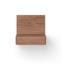 Billede af New Works Tana Wall Mounted Nightstand 41,9x32,2 m - Walnut
