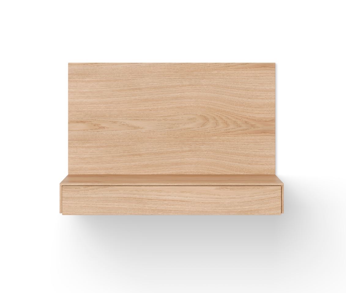 Billede af New Works Tana Wall Mounted Desk 84,8x47,3 cm - Oak