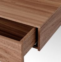 Billede af New Works Tana Wall Mounted Media Module 130x35,2 cm - Walnut