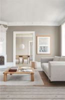 Billede af Erik Jørgensen EJ 280 2 Pers. Sofa 100 L: 240 cm - Njord Beige/Børstet Krom