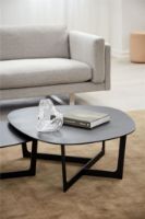 Billede af Erik Jørgensen EJ 280 2 Pers. Sofa 100 L: 240 cm - Njord Beige/Børstet Krom