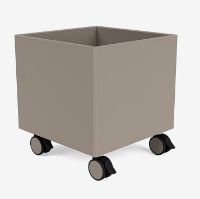 Billede af Montana Colour Box S6161 m. Hjul 35,4x30,3x35,4 cm - 141 Truffle