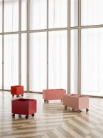 Billede af Montana Colour Box III S1162 m. Hjul 69,6x37,8x35,4 cm - 167 Ruby