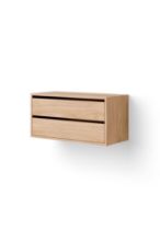 Billede af New Works Cabinet Low w. Drawers 38,4x79 cm - Oak