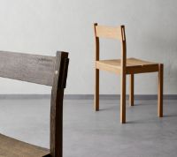 Billede af Eberhart Furniture Thibault Spisebordsstol SH: 46 cm - Lys Birketræ